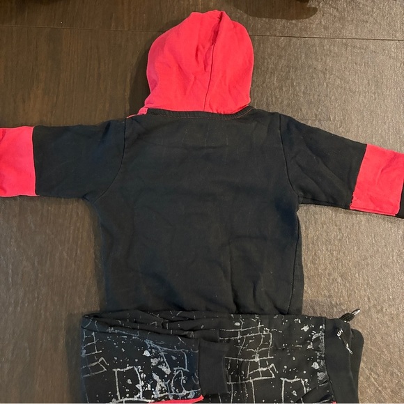 Kids Hoodie and Sweatpants Hustle 2Pcs Set size 5 or XS - Picture 4 of 11